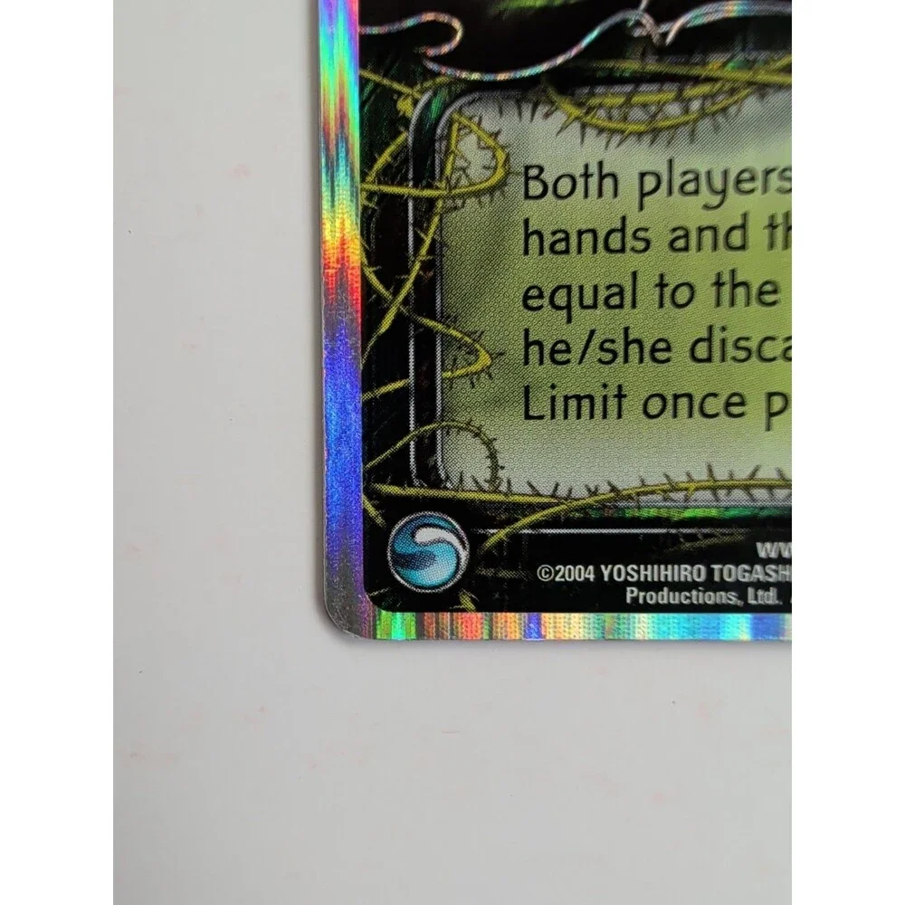 YuYu Hakusho TCG Reincarnation U10 Ultra Rare Dark Tournament Kurama Holo 2004